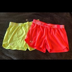 2 sets of Under Armour shorts